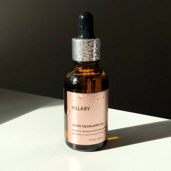 Сквалан оливковий 100% Hillary Olive Squalane Oil, 30 мл