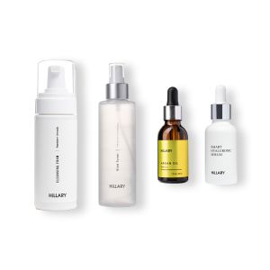 Набор для ежедневного ухода за лицом осенью для сухой кожи.