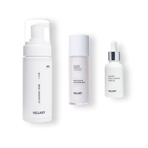 3-х Шаговый комплекс для нормального типа кожи Hillary Step 3 Cleansing and Moisturizing