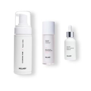 3-х Шаговый комплекс для жирного типа кожи Hillary Step 3 Cleansing and Moisturizing
