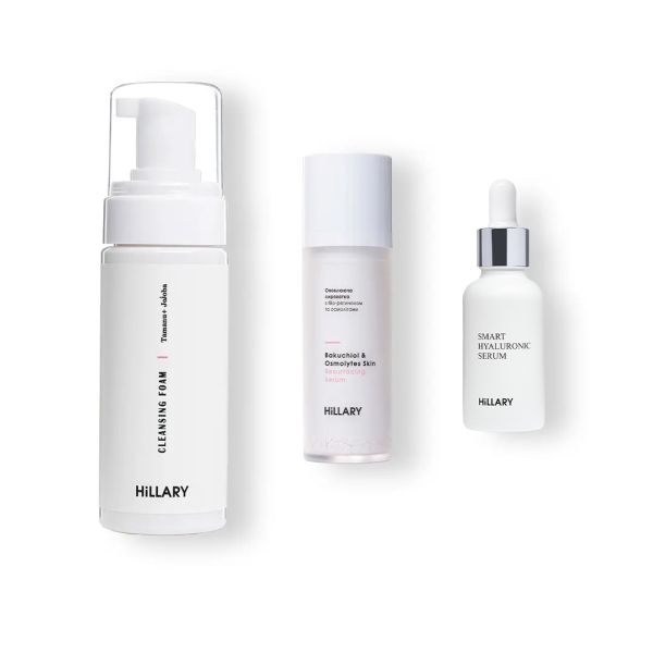 3-х Шаговый комплекс для жирного типа кожи Hillary Step 3 Cleansing and Moisturizing