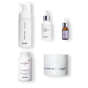 Базовый набор по уходу за жирной кожей Зимний уход Hillary Winter care for oil skin