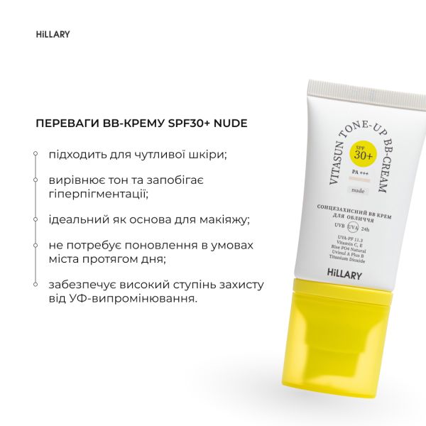 Набор комплексной солнцезащиты SPF Summer box Nude + Косметичка желтая, 22х15 см