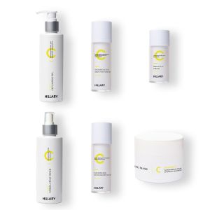 6 шагов интенсивного ухода за лицом с витамином C Hillary Vitamin C Intensive Care 6 Step