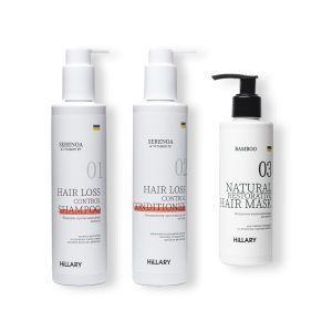 Набор Serenoa & РР Hair Loss Control, 500 мл + Натуральная маска Bamboo, 200 мл