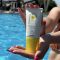 Солнцезащитная минеральная бежевая пудра с SPF 50 + Солнцезащитный крем для лица SPF 50+
