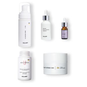 Базовый набор по уходу за нормальной кожей Зимний уход Hillary Winter care for normal skin