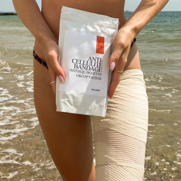 Антицеллюлитные липосомальные обертывания Hillary Anti-cellulite Bandage LPD'S Slimming