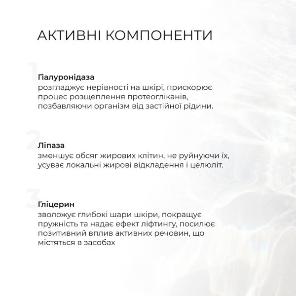 Антицеллюлитный энзимный гель Hillary Anti-cellulite Gel Zymo Cell, 200 мл