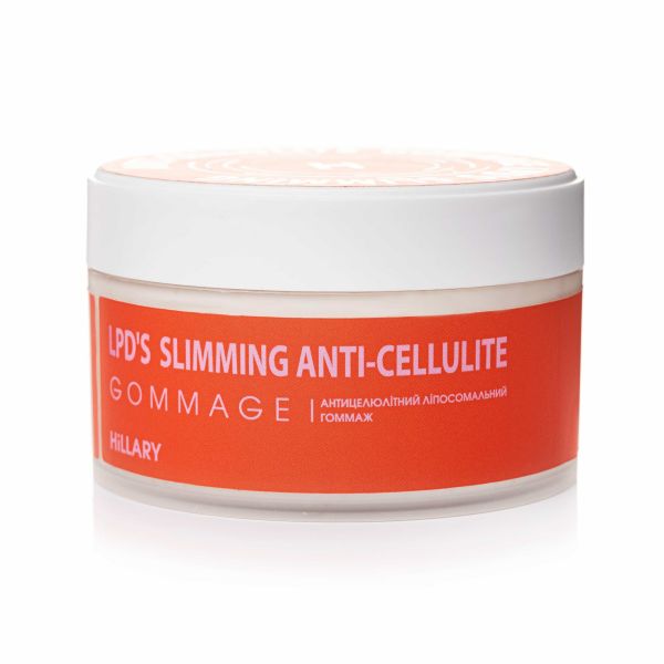 Антицеллюлитный лифтинг гоммаж Hillary Anti-cellulite Gommage LPD's Slimming, 200 мл