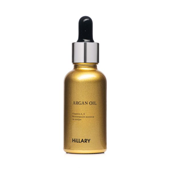 Органічна марокканська арганова олія холодного віджиму Hillary Organic Cold-Pressed Moroccan Argan Oil, 30 мл