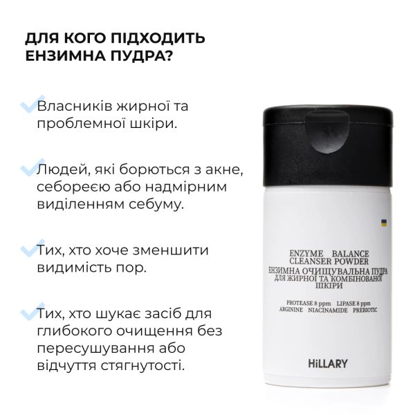 Набор для глубокой очистки и себоконтроля кожи Hillary Deep Cleansing & Sebum Control Set