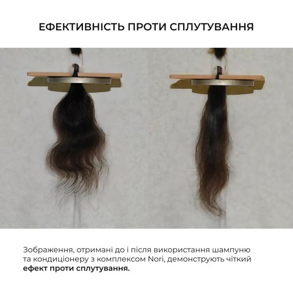 Энзимный пилинг для кожи головы + Набор для всех типов волос Hillary Intensive Nori Building and Strengthening
