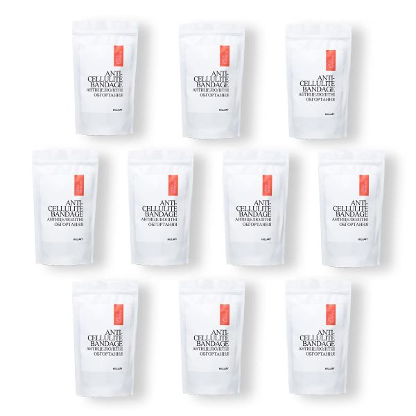 Комплекс антицеллюлитных липосомальных обертываний Hillary Anti-cellulite Bandage LPD'S Slimming (10 уп,)