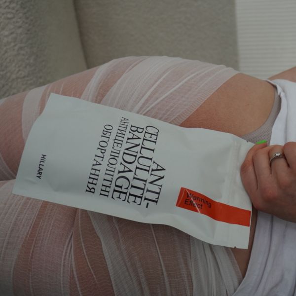 Комплекс разогревающих антицеллюлитных обертываний для тела Hillary Anti-Cellulite Pro (10 уп,)
