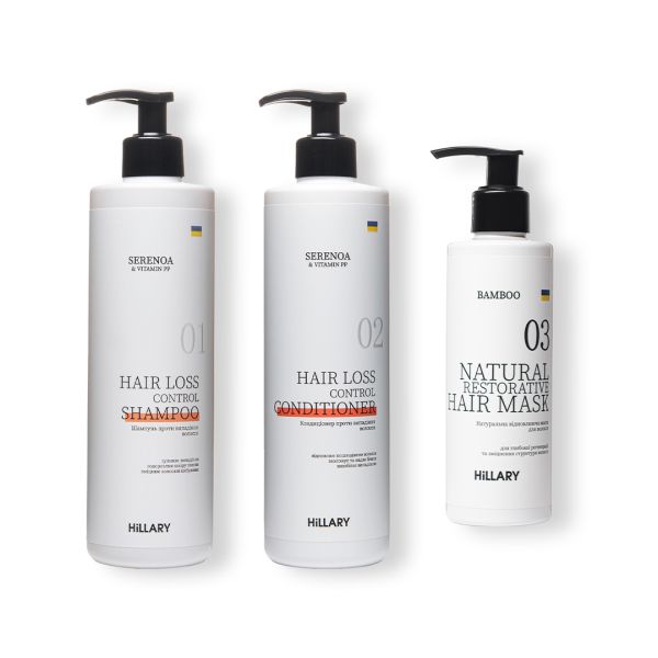 Комплекс Serenoa & РР Hair Loss Control + Натуральная маска Bamboo