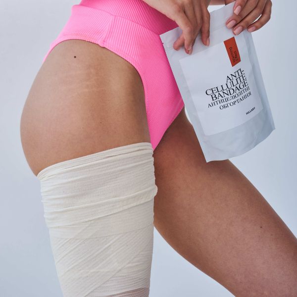 Курс разогревающих антицеллюлитных обертываний для тела Hillary Anti-Cellulite Pro (6 уп,)