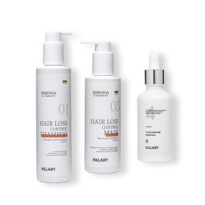 Маска против выпадения волос и сыворотка для волос Concentrate Serenoa + Шампунь