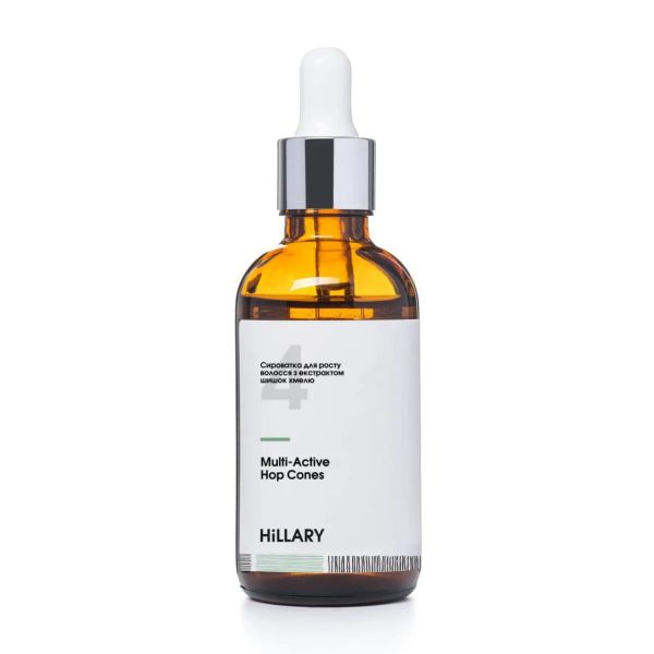 Мезороллер для кожи головы Hillary + Сыворотка для волос MULTI-ACTIVE HOP CONES