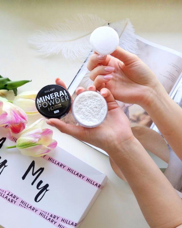 Прозора розсипчаста пудра Hillary Mineral Powder HD, 10 г