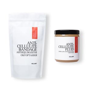 Набор антицеллюлитных липосомальных обертываний + жидкость Hillary Anti-cellulite LPD'S Slimming (6 процедур)