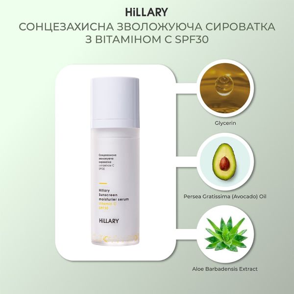 Набор для лица солнцезащитный и тонизирующий Hillary Sun protection and Toning