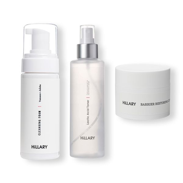 Набор для ежедневного ухода и питания жирного типа лица