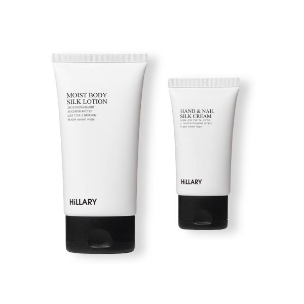 Набор для шелкового ухода за телом и руками Hillary Silk Care for Body and Hands