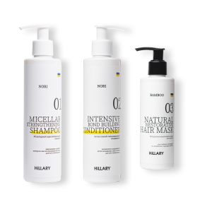 Набор для всех типов волос Nori Intensive + Натуральная маска Bamboo