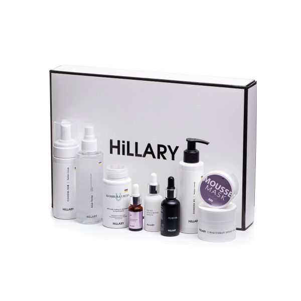 Набор для ухода за сухой и чувствительной кожей Hillary Perfect 9