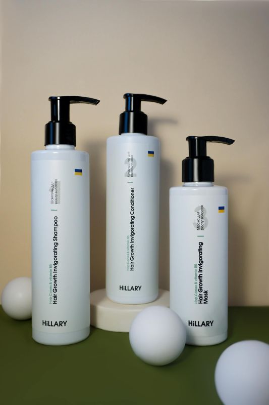 Набор комплексного ухода для роста волос Hillary Perfect Hair Hop Cones