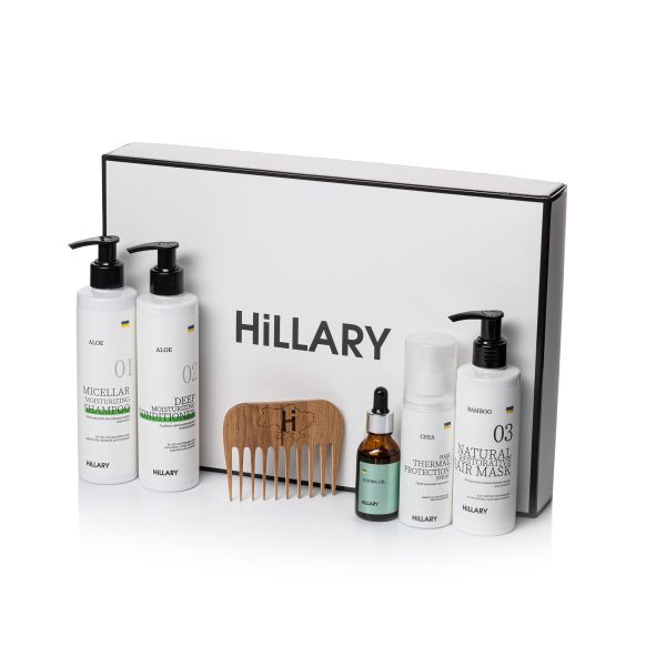 Набор комплексного ухода за сухим типом волос Hillary Perfect Hair Aloe