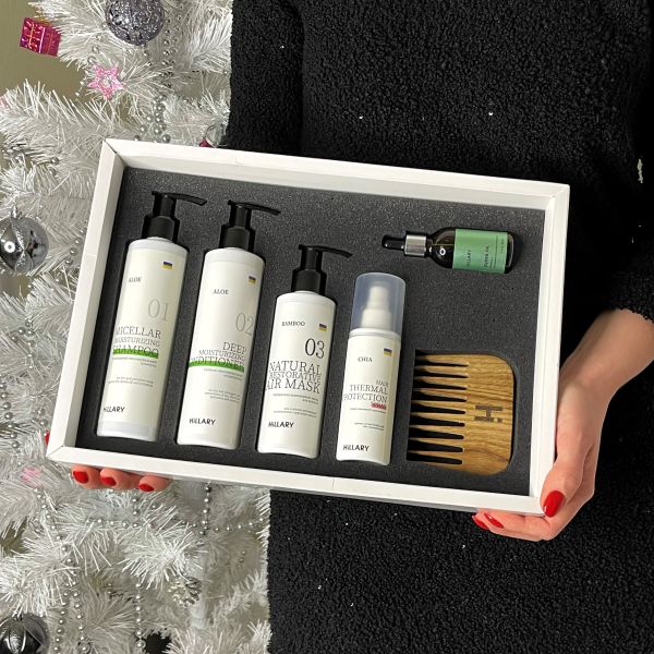 Набор комплексного ухода за сухим типом волос Hillary Perfect Hair Aloe