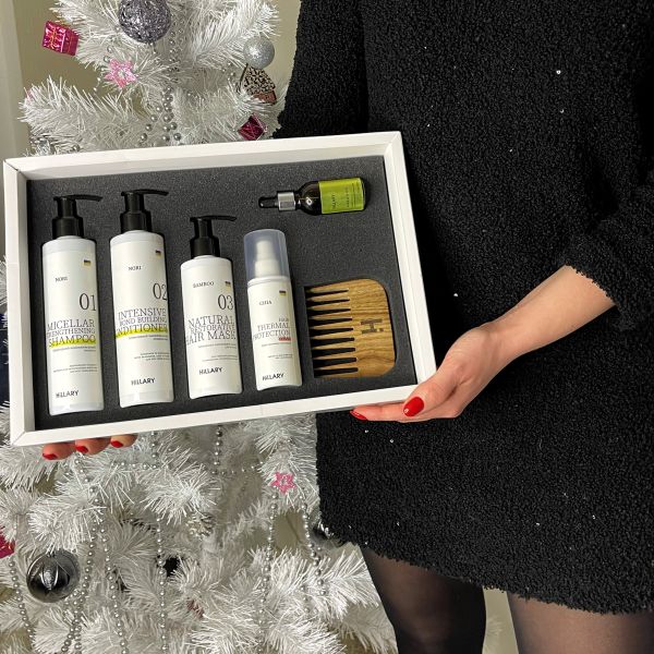 Набор комплексного ухода по всем типам волос Hillary Perfect Hair Nori