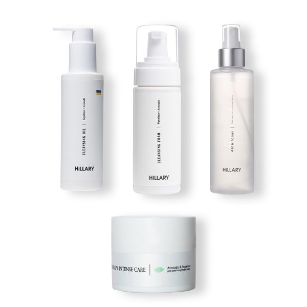 Набор базового ухода за сухой и чувствительной кожей Dry Skin Basic Care