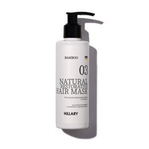 Натуральная маска для восстановления волос Hillary BAMBOO Hair Mask, 200 мл