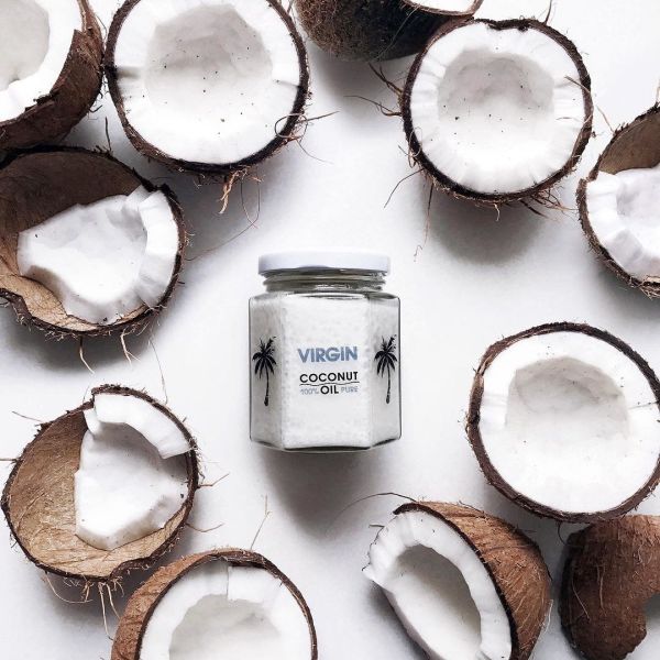Нерафинированное кокосовое масло Hillary VIRGIN COCONUT OIL, 200 мл