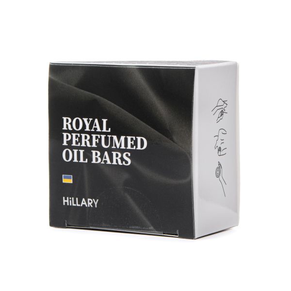 Твердый парфюмированный крем-баттер для тела Hillary Perfumed Oil Bars Royal, 65 г