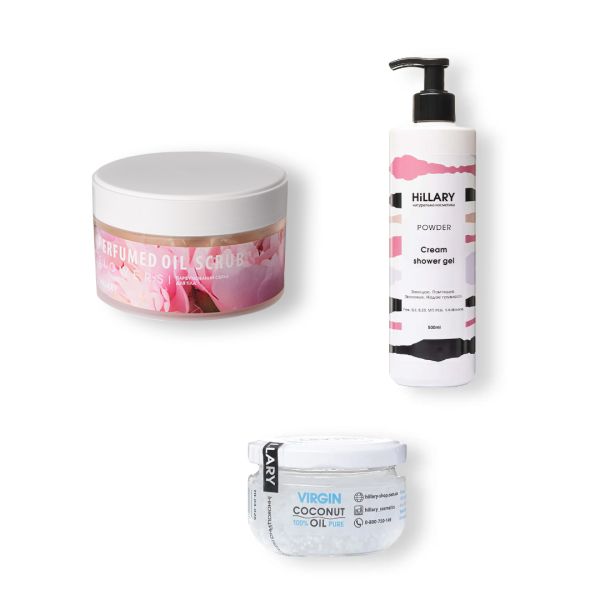 Подарочный набор Пена колода Hillary Coconut Winter Care