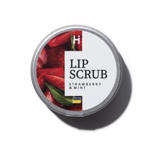 Скраб для губ Клубника Мята HILLARY Lip Scrub Strawberry Mint, 30 г
