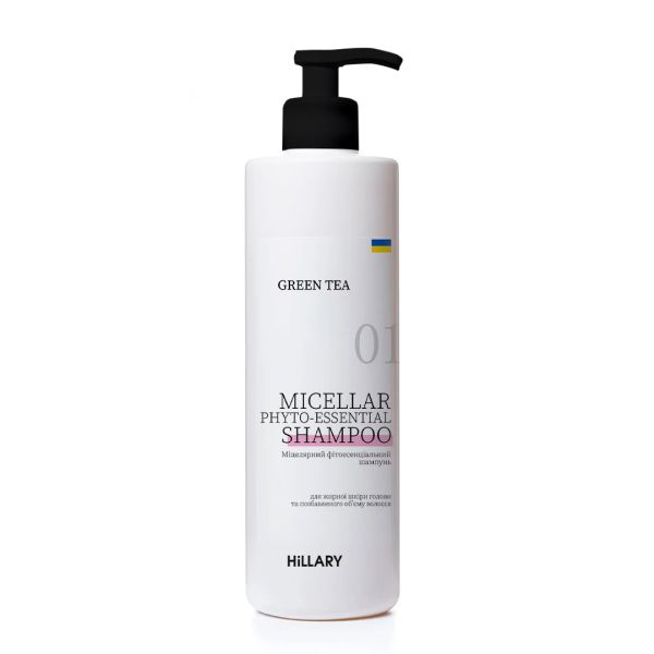 Шампунь + Кондиционер Hillary Green Tea Micellar Phyto-Essential, 500 мл