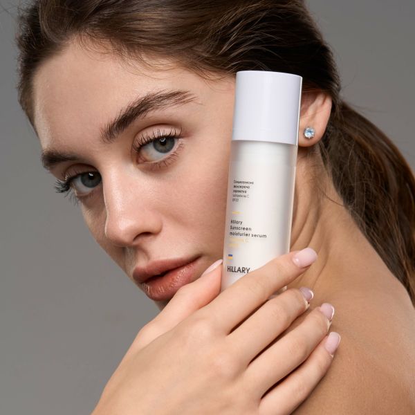 Солнцезащитная сыворотка с витамином С SPF30 + Гиалуроновая сыворотка Pure Hyaluronic