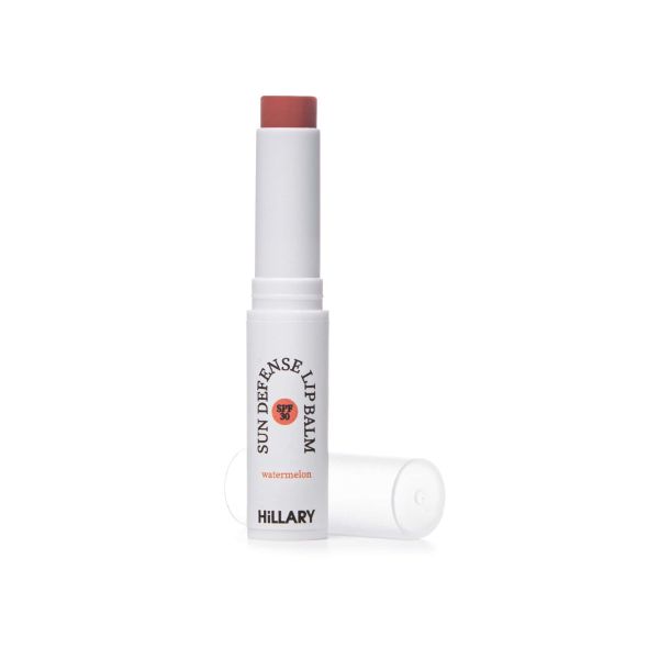 Сонцезахисний бальзам для губ Кавун SPF 30 Hillary Sun Defense Lip Balm Watermelon SPF 30, 3 г