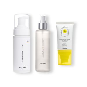 Солнцезащитный BB-крем SPF30+ Nude + Очищающий набор по нормальной коже