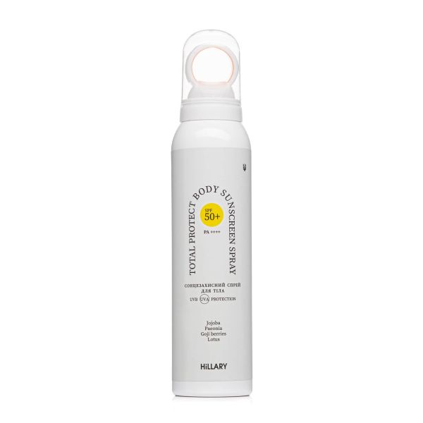 Солнцезащитный спрей SPF 50+ Hillary Total Protect Body Sunscreen Spray, 150 мл 