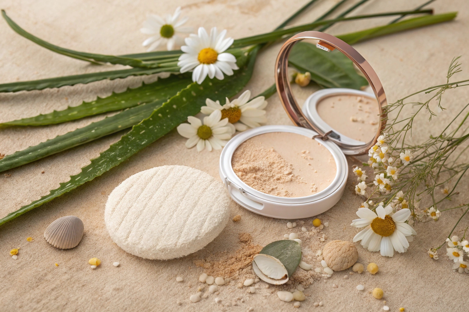 Где купить натуральную пудру для лица и какая цена?